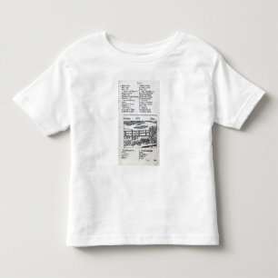 Plant Husbandry from 'Orbis sensualism pictus' Toddler T-shirt