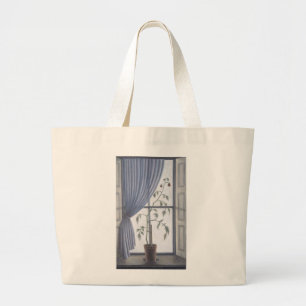 Plant in Window 2003 Large Tote Bag