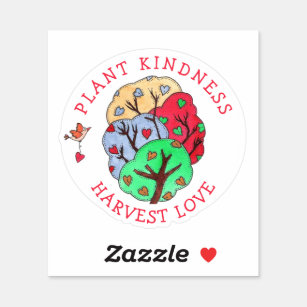 Plant Kindness Harvest Love Heart Tree