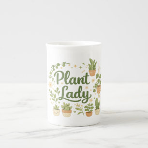 Plant Lady Botanical Coffee Mug