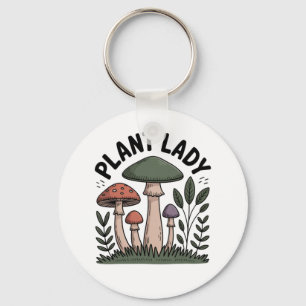 Plant Lady Keychain