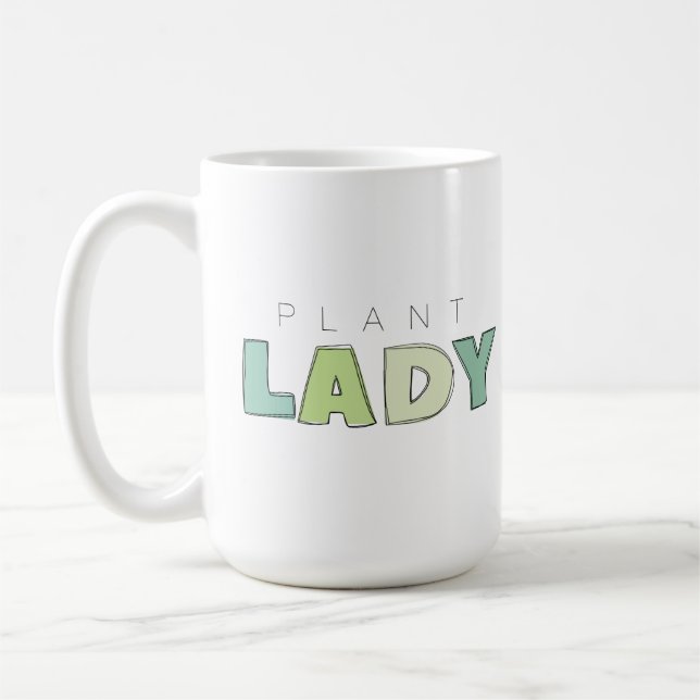 Plant Lady Large Mug (Left)
