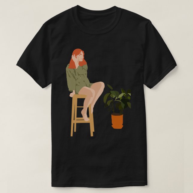 Plant lady T-Shirt (Design Front)