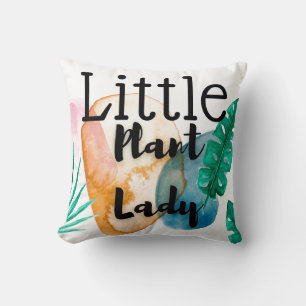 Plant Lady Throw Pillow