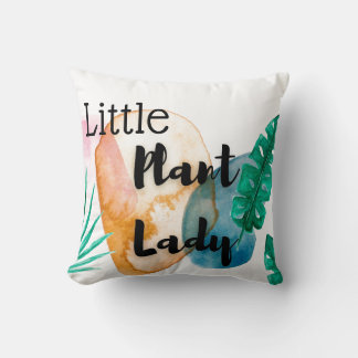 Plant Lady Throw Pillow