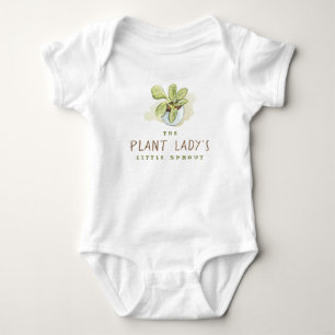Plant Lady's Little Sprout  Baby Bodysuit
