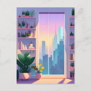 Plant Lover Apartment, Postcrossing Postcard