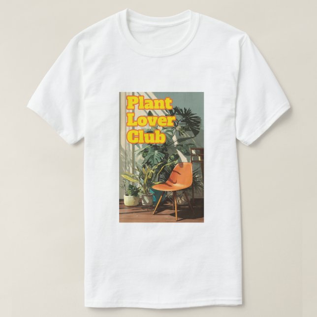 Plant Lover Club T-Shirt (Design Front)