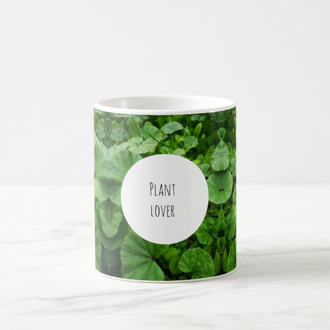 plant lover monogram mug (Center)