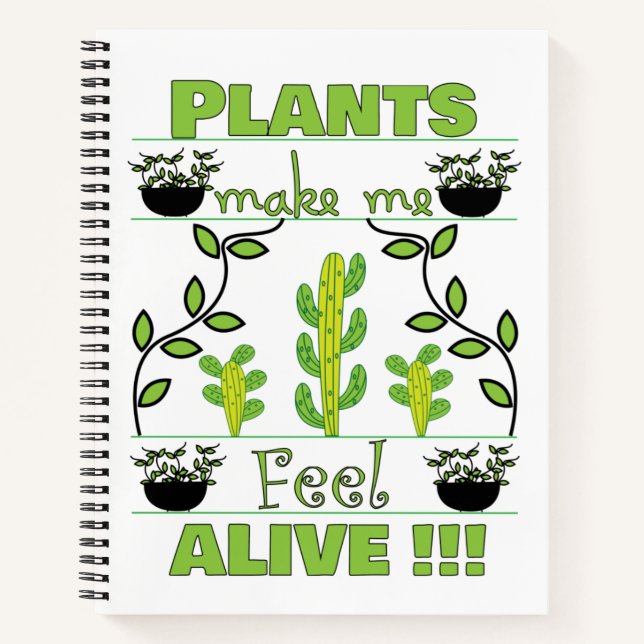 Plant Lover Notebook (Front)