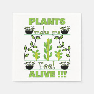 Plant Lover Party Napkin