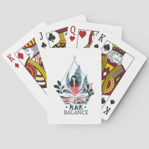 Plant Lover Plants Balance Playing Cards