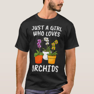 Plant Lover Women Florist Just A Girl Who Loves Or T-Shirt