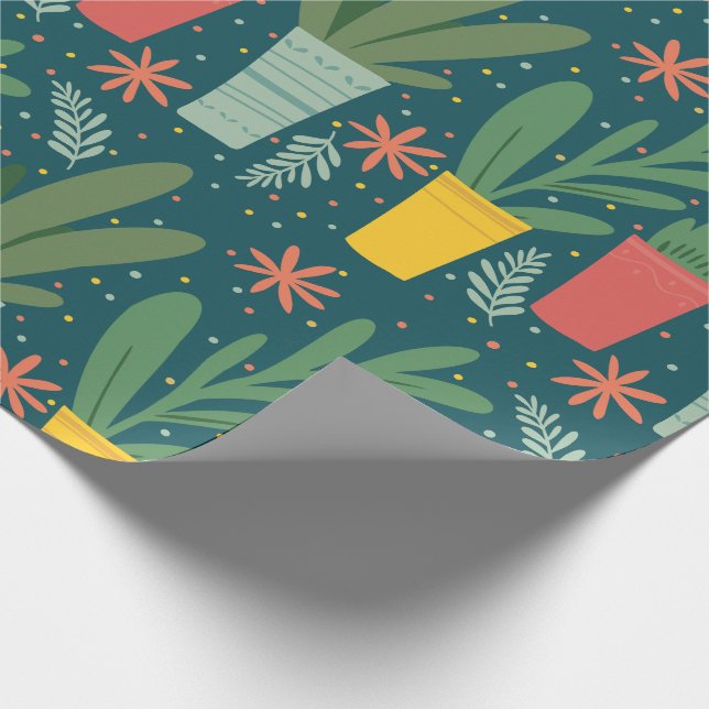 Plant Lover Wrapping Paper (Corner)