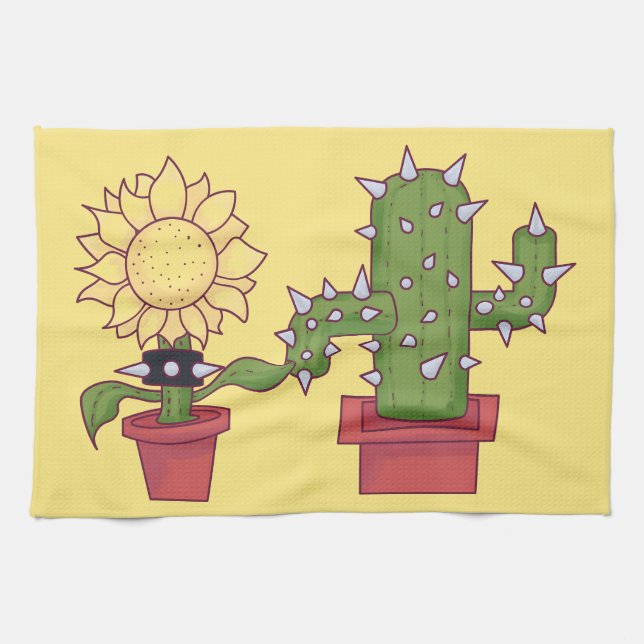 Plant Lovers Kitchen Towel (Horizontal)