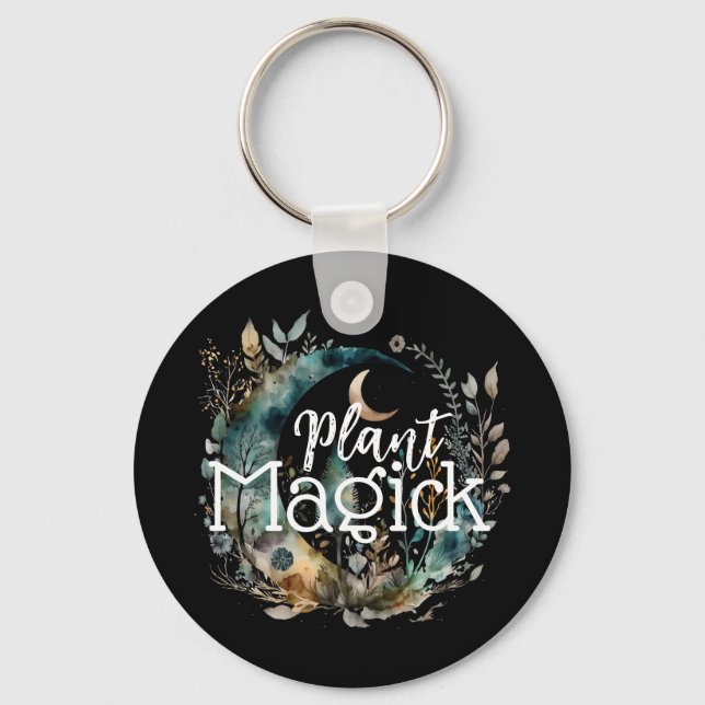 Plant Magick Keychain (Front)
