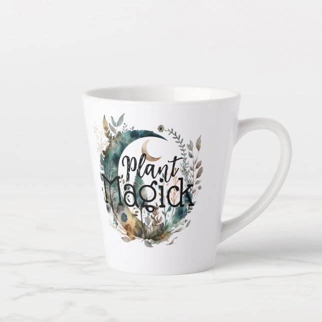 Plant Magick Latte Mug (Right)