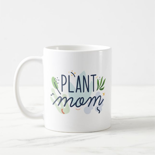 Plant Mom Coffee Mug (Left)