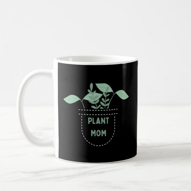 Plant Mom Coffee Mug (Left)