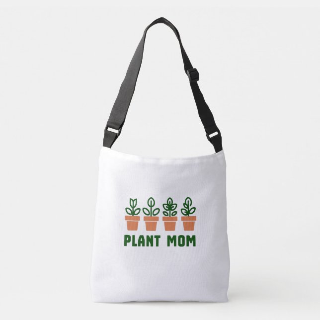 Plant Mom Crossbody Bag (Front)