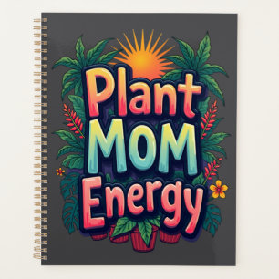 Plant Mom Energy – Retro Groovy 70’s Planner