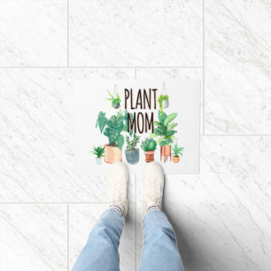 Plant Mom -Gardening, Planter Gift For Mom Doormat