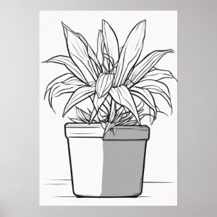 Plant Mom Indoor Gardening Succulents Green Thumb  Poster