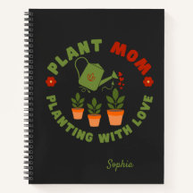 Plant Mom Planting With Love Personalized