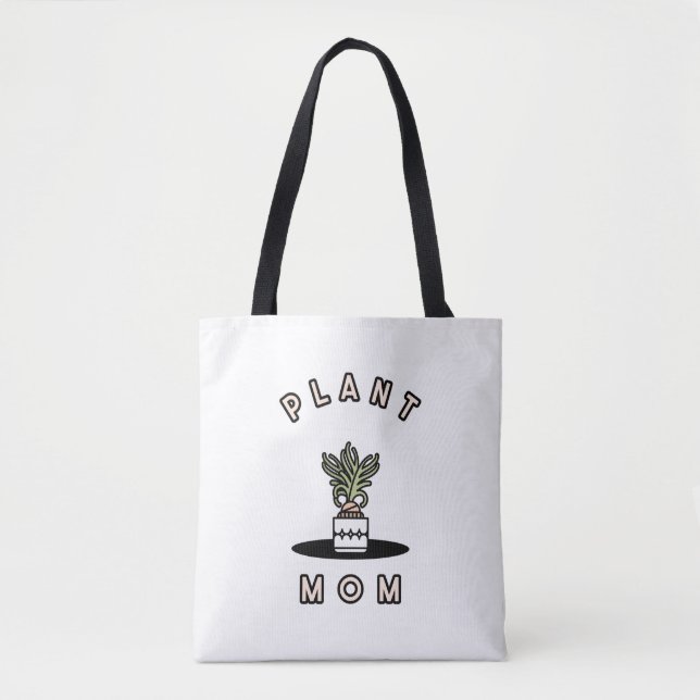 Plant Mom Tote Bag (Front)