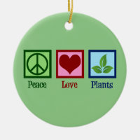 Plant Nursery Peace Love Plants Cute Green