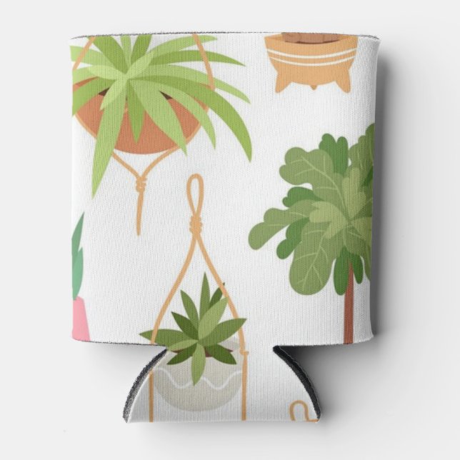 Plant pattern can cooler (Front)