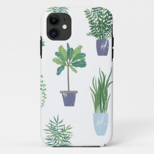 Plant pattern iPhone 11 case