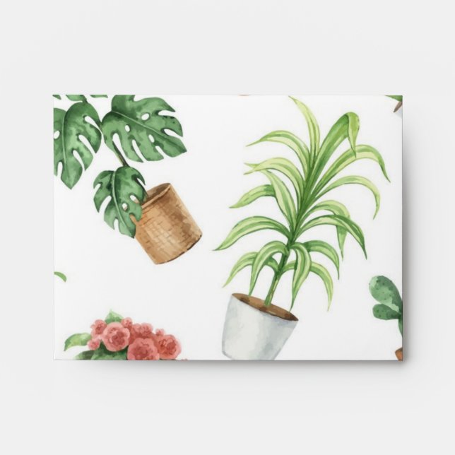 Plant pattern envelope (Front)