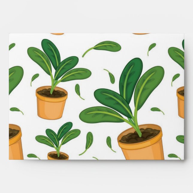 Plant pattern envelope (Front)