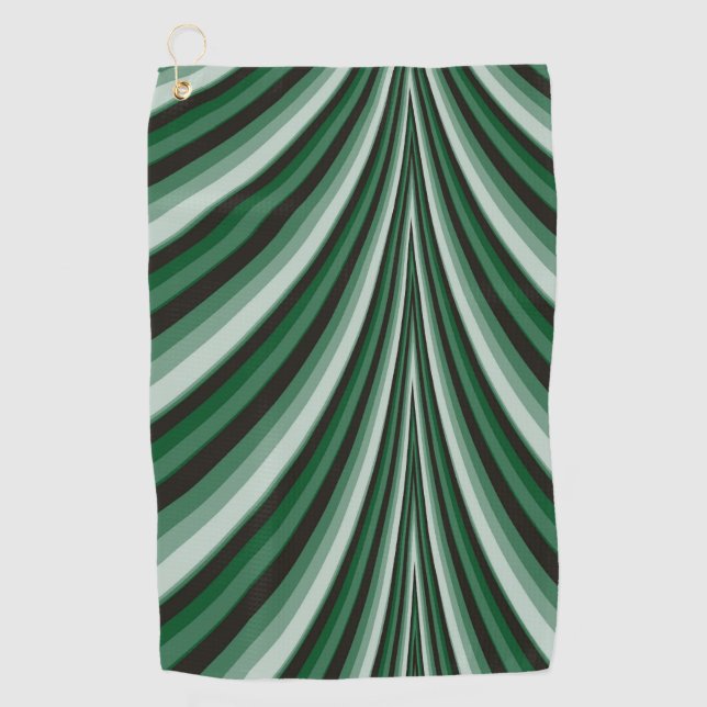Plant Pattern Golf Towel (Front)