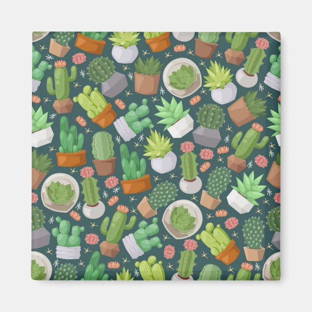 Plant pattern magnet (Front)