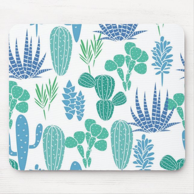Plant pattern mouse pad (Front)