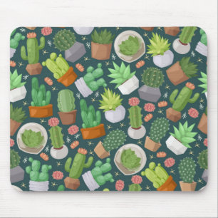 Plant pattern mouse pad