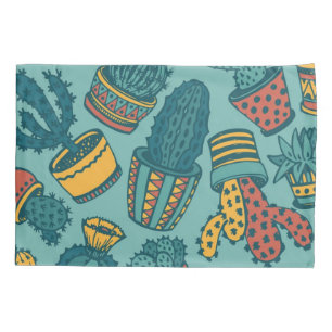 Plant pattern pillowcase