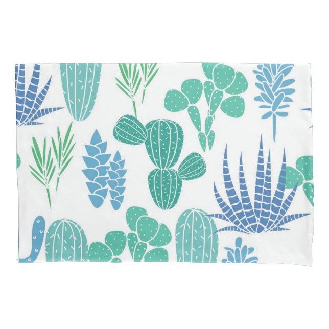 Plant pattern pillowcase (Front)