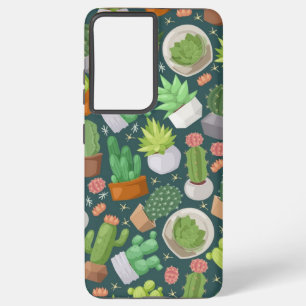 Plant pattern samsung galaxy case