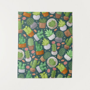 Plant pattern tapestry