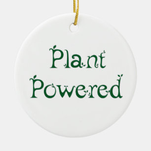 Plant Powered Ceramic Ornament