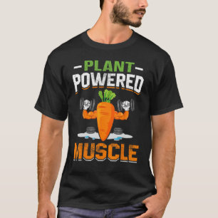 Plant Powered Muscle - Vegan Vegetarian T-Shirt