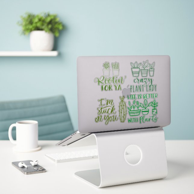 Plant Quotes (Laptop On Desk)