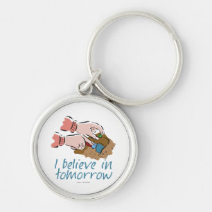 Plant Seeds Gardening Keychain