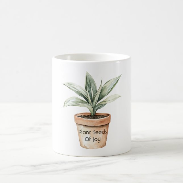 Plant Seeds of Joy Coffee Mug (Center)
