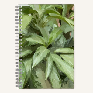 Plant Spiral Sketchbook Notebook