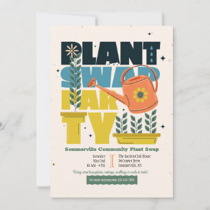 Plant Swap Invitation