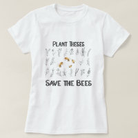 Plant These Save the Bees - Beekeeper Nature Love
